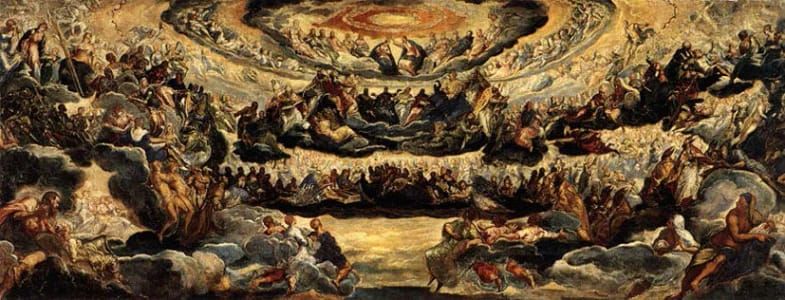 Artwork Title: The Coronation of Jesus in Heaven