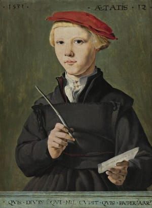 Artwork Title: Portrait of a young scholar