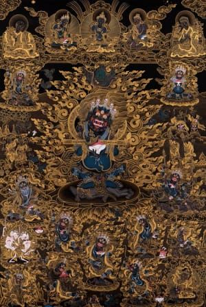 Artwork Title: Sakya Mahakala Thangka