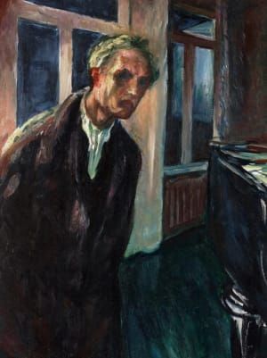 Artwork Title: The Night Wanderer (A self-portrait)