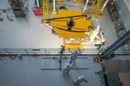 Artwork Title: Video Producer Mike McClare Directing a Shoot of JWST