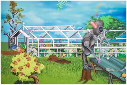 Artwork Title: Silent Gardener