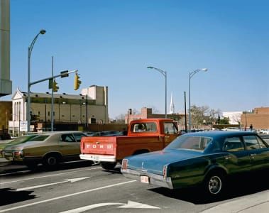 Artwork Title: West Market Street and North Eugene Street, Greensboro, North Carolina, January 23, 1976