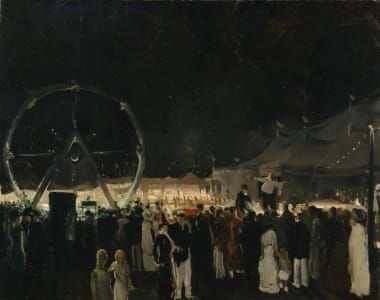 Artwork Title: Outside The Big Tent