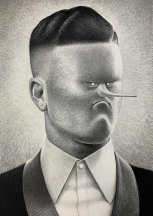 Artwork Title: Personnage Fictionnel