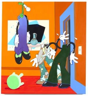 Artwork Title: Roommate Trouble