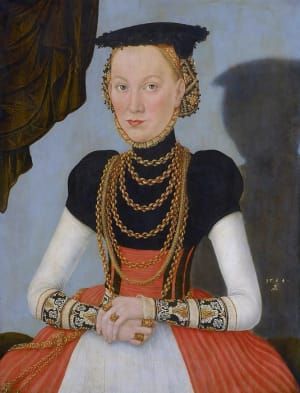 Artwork Title: Portrait Of A Lady