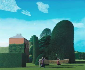 Artwork Title: The Badminton Game