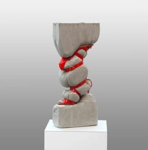 Artwork Title: Study in Form with Concrete and Jimmy Choos
