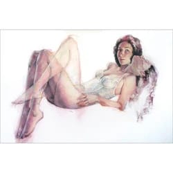 Artwork Title: Girl in White