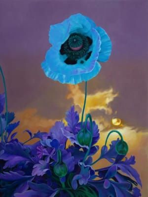 Artwork Title: Blue Sunset