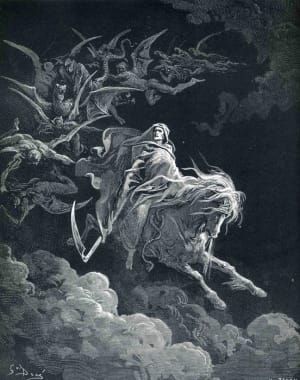 Artwork Title: The Vision of Death