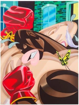 Artwork Title: Boxer’s Embrace