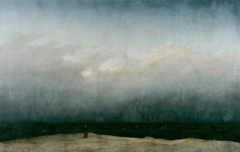 Artwork Title: The Monk by the Sea