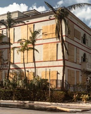 Artwork Title: Hotel after Hurricane