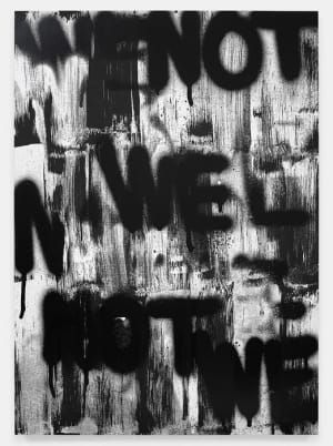 Artwork Title: Untitled (WE ARE NOT)