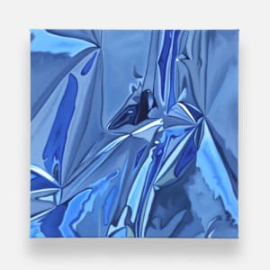 Artwork Title: Mylar Study in Blue
