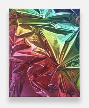 Artwork Title: Gradient Mylar With Stars