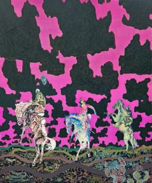 Artwork Title: Cloud World (Broncos)
